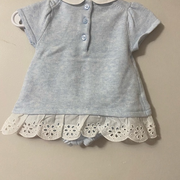 NWT Janie and Jack Eyelet Sweater Set - Picture 5 of 7